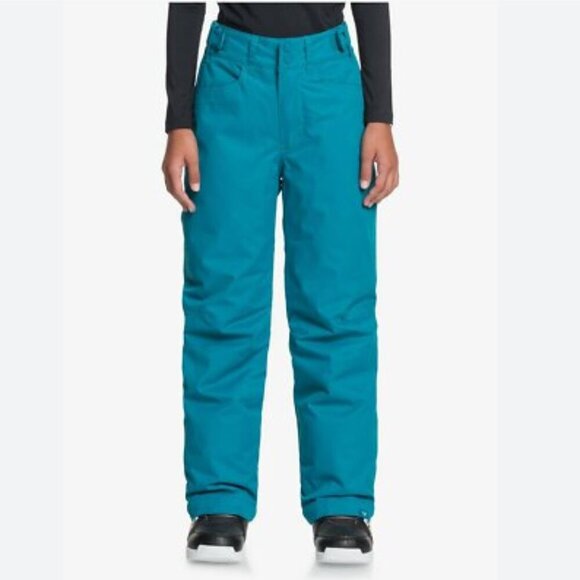 Roxy kids size 10 EUC insulated ski snowboard snow pants with vents adjustable - Picture 1 of 7